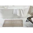 thumbnail image 1 of Better Trends 21" x 34" Premium Bathroom Rugs 100% Cotton Soft Reversible Tufted Bath Mat Water Absorbent Bath Rug Ideal for Bathroom Shower and Tub Use (Beige) Edge Collection, 1 of 6