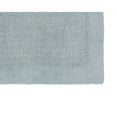 thumbnail image 1 of Better Trends 20"x 60" Premium Bathroom Runner Rug 100% Cotton Soft Reversible Tufted Bath Mat Water Absorbent Ideal for Easy Care in Bathroom and Shower Areas, (Blue)- Edge Collection, 1 of 6
