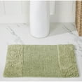 thumbnail image 1 of Better Trends 17" x 24" Bathroom Rug 100% Cotton Bath Rug Water Absorbent & Non Slip Bath Mat (Sage) Granada Collection, 1 of 4