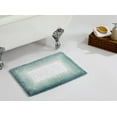 thumbnail image 1 of Better Trends 17" x 24" Bathroom Rug 100% Cotton Bath Rug Water Absorbent & Non Slip Bath Mat (Turquoise) Torrent Collection, 1 of 6