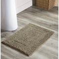 thumbnail image 1 of Better Trends 17" x 24" Premium Bathroom Rug Mat, 100% Cotton, Extra Soft Tufted Door Mat, Water Absorbent & Reversible Bath Mat (Beige) Lux Collection, 1 of 6