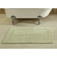 thumbnail image 1 of Better Trends 17" x 24" Premium Bathroom Rug Mat, 100% Cotton, Extra Soft Tufted Door Mat, Water Absorbent & Reversible Bath Mat (Sage) Lux Collection, 1 of 6