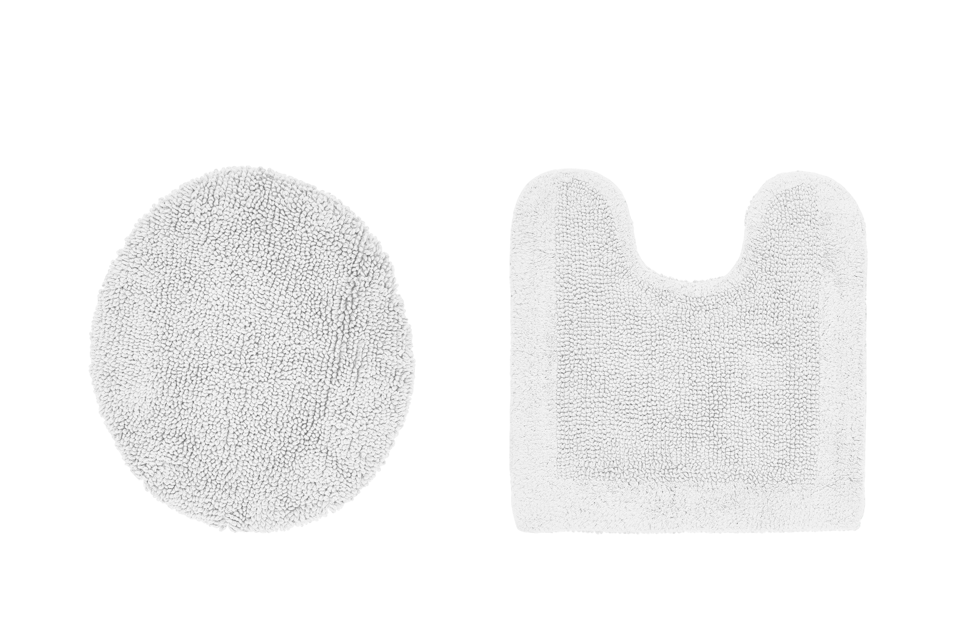 Better Trends 2 Piece Premium Bathroom Rug Set 100% Cotton Soft Tufted ...
