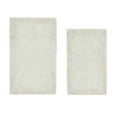 thumbnail image 1 of Better Trends 2 Piece Premium Bathroom Rug Set 100% Cotton Soft Tufted Reversible Bath Rug Water absorbent Bath Mat for Bathroom Shower and Tub Use, Edge Collection Ivory (21" x 34" | 24" x 40"), 1 of 5