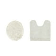 thumbnail image 1 of Better Trends 2 Piece Premium Bathroom Rug Set 100% Cotton Soft Tufted Reversible Bath Rug Water absorbent Bath Mat for Bathroom Shower and Tub Use, Edge Collection Ivory (18" x 20" | 20" x 20"), 1 of 3