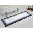 thumbnail image 1 of Better Trends 20" x 60" Bathroom Runner Mat 100% Cotton, Extra Soft Tufted Bath Rug, Water Absorbent & Non Slip Bath Mat, Gray Torrent Collection, 1 of 5