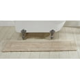 thumbnail image 1 of Better Trends 20" x 60" Premium Bathroom Runner Mat, 100% Cotton Tufted Bathroom Rug, Water Absorbent, Reversible Bath Mat Machine Washable (Sand) Lux Collection, 1 of 6