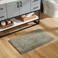 thumbnail image 1 of Better Trends 21" x 34" Premium Bathroom Rug Mat, 100% Cotton, Extra Soft Tufted Door Mat, Water Absorbent & Reversible Bath Mat (Beige) Lux Collection, 1 of 6