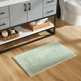 thumbnail image 1 of Better Trends 21" x 34" Premium Bathroom Rug Mat, 100% Cotton, Extra Soft Tufted Door Mat, Water Absorbent & Reversible Bath Mat (Dark Sage) Lux Collection, 1 of 6