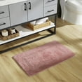thumbnail image 1 of Better Trends 21" x 34" Premium Bathroom Rug Mat, 100% Cotton, Extra Soft Tufted Door Mat, Water Absorbent & Reversible Bath Mat (Pink) Lux Collection, 1 of 6