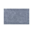 thumbnail image 1 of Better Trends 21" x 34" Premium Bathroom Rug Mat, 100% Cotton, Extra Soft Tufted Door Mat, Water Absorbent & Reversible Bath Mat (Silver) Lux Collection, 1 of 5