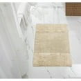 thumbnail image 1 of Better Trends 24" x 40" Bathroom Rug 100% Cotton, Soft Tufted Bath Mat, Water Absorbent & Non Slip Bath Rug (Sand) Granada Collection, 1 of 4