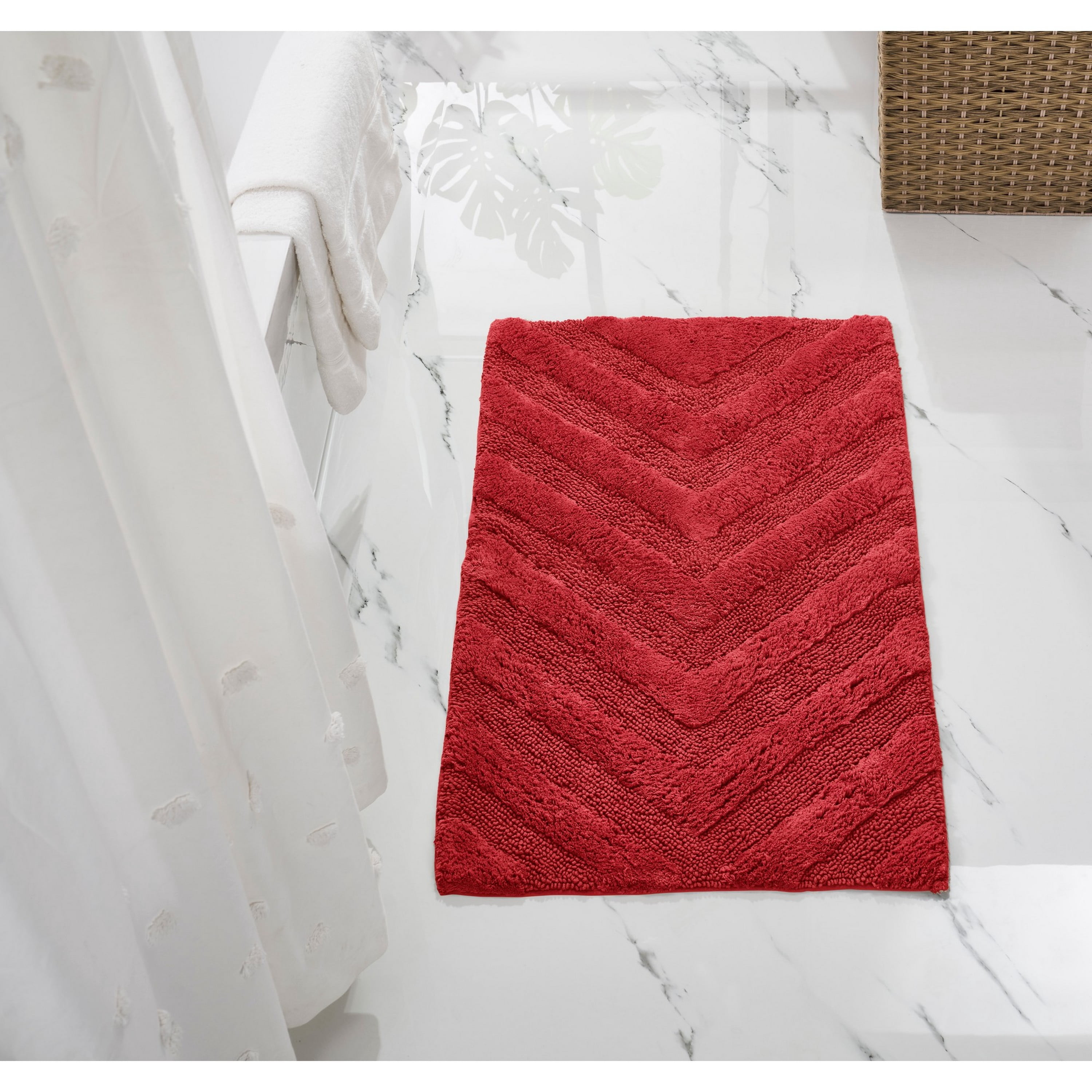 Better Trends 24" x 40" Bathroom Rugs 100% Cotton Soft Water Absorbent ...