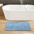 thumbnail image 1 of Better Trends 24" x 40" Premium Bathroom Rug Mat, 100% Cotton, Extra Soft Tufted Door Mat, Water Absorbent & Reversible Bath Mat (Dark Blue) Lux Collection, 1 of 6