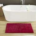 thumbnail image 1 of Better Trends 24" x 40" Premium Bathroom Rug Mat, 100% Cotton, Extra Soft Tufted Door Mat, Water Absorbent & Reversible Bath Mat (Red) Lux Collection, 1 of 6