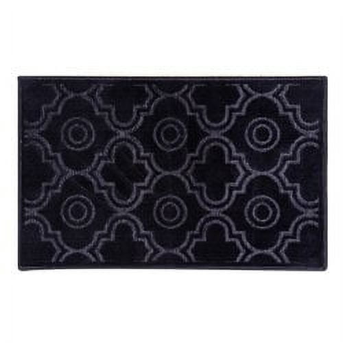 Better Trends Arya Polyester 26" x 42" Accent Rug - Gray