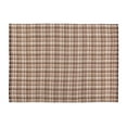 thumbnail image 1 of Better Trends Ascot Indoor/Outdoor Checkerboard Area Rug 48" x 72" Rectangle Chocolate, 1 of 3