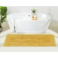 thumbnail image 1 of Better Trends 20" x 60" Bathroom Runner Mat, 100% Cotton, Crochet Bath Mat, Absorbent, Reversible, Machine Washable for Bathroom, Tub & Shower Use Yellow - Lilly Crochet Collection, 1 of 6