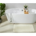 thumbnail image 1 of Better Trends 21" x 34" Bathroom Rug – 100% Cotton, Extra Soft Tufted Reversible Bath Mat, Water-Absorbent, Machine Washable (Ivory) Lilly Crochet Collection, 1 of 7