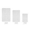 thumbnail image 1 of Better Trends 3 Piece Bathroom Rug Set 100% Cotton, Extra Soft Tufted Bath Mat, Water Absorbent & Reversible Mat, White Lilly Crochet Collection, 1 of 8