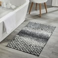 thumbnail image 1 of Better Trends Bath Rug 24” x 40” Bathroom Rug Mat Non-Slip Micro Polyester Bath Rugs for Bathroom Floor, Shower, Tub, Toilet Casablanca Collection - (Gray), 1 of 5
