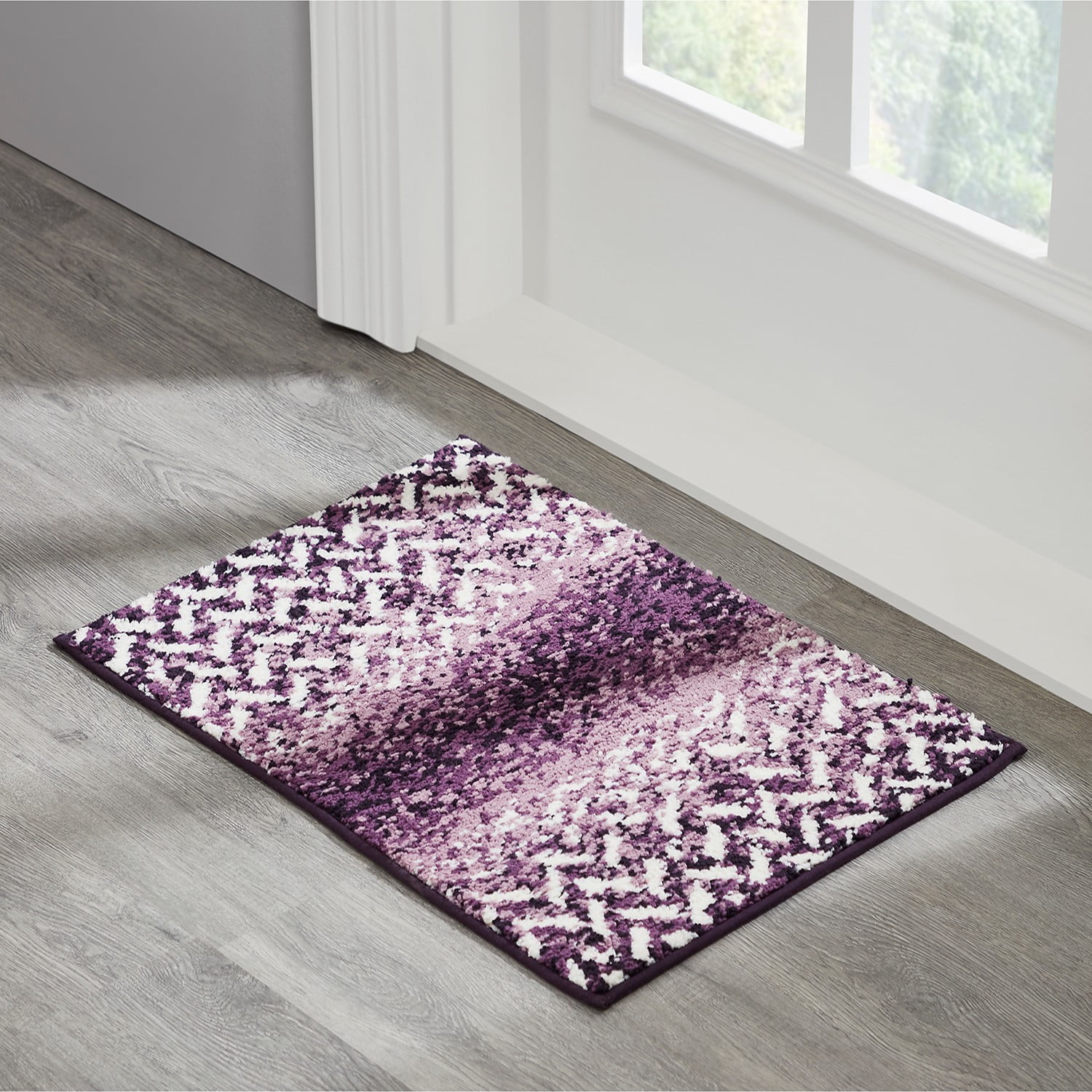 Better Trends Bath Rug 17” x 24” Bathroom Rug Mat Non-Slip Micro ...