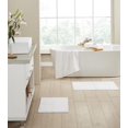 thumbnail image 1 of Better Trends Chelsea Collection Chevron Pattern, Bath Mat & Towel, 4 Piece Set (17" x 24" | 20" x 30" | 2 PCS 27" x 54"), Ivory, 1 of 4