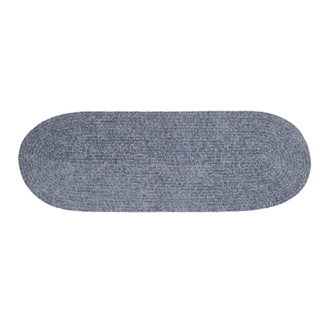 Better Trends Chenille Solid 100 Polyester 24" x 72" Braided Rug