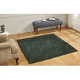 thumbnail image 1 of Better Trends 72" Square Braided Rug 100% Polyester Durable and Stain Resistant Reversible Indoor Area Utility Rug, Chenille Tweed Collection - Diluth & Emeralad, 1 of 5