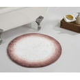 thumbnail image 1 of Better Trends Chic Round Bath Mat, 30" Diameter, 100% Cotton Non Slip Bathroom Rug, Water Absorbent, Machine Washable, (Rose) Torrent Collection, 1 of 6