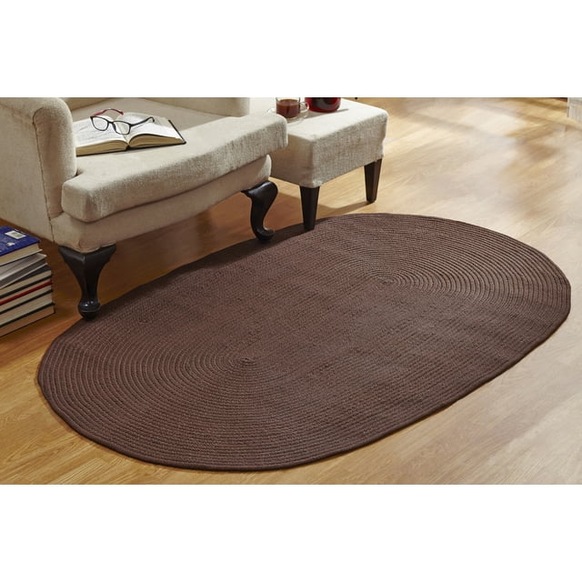 Better Trends Country Braid Collection Reversible Rug 100