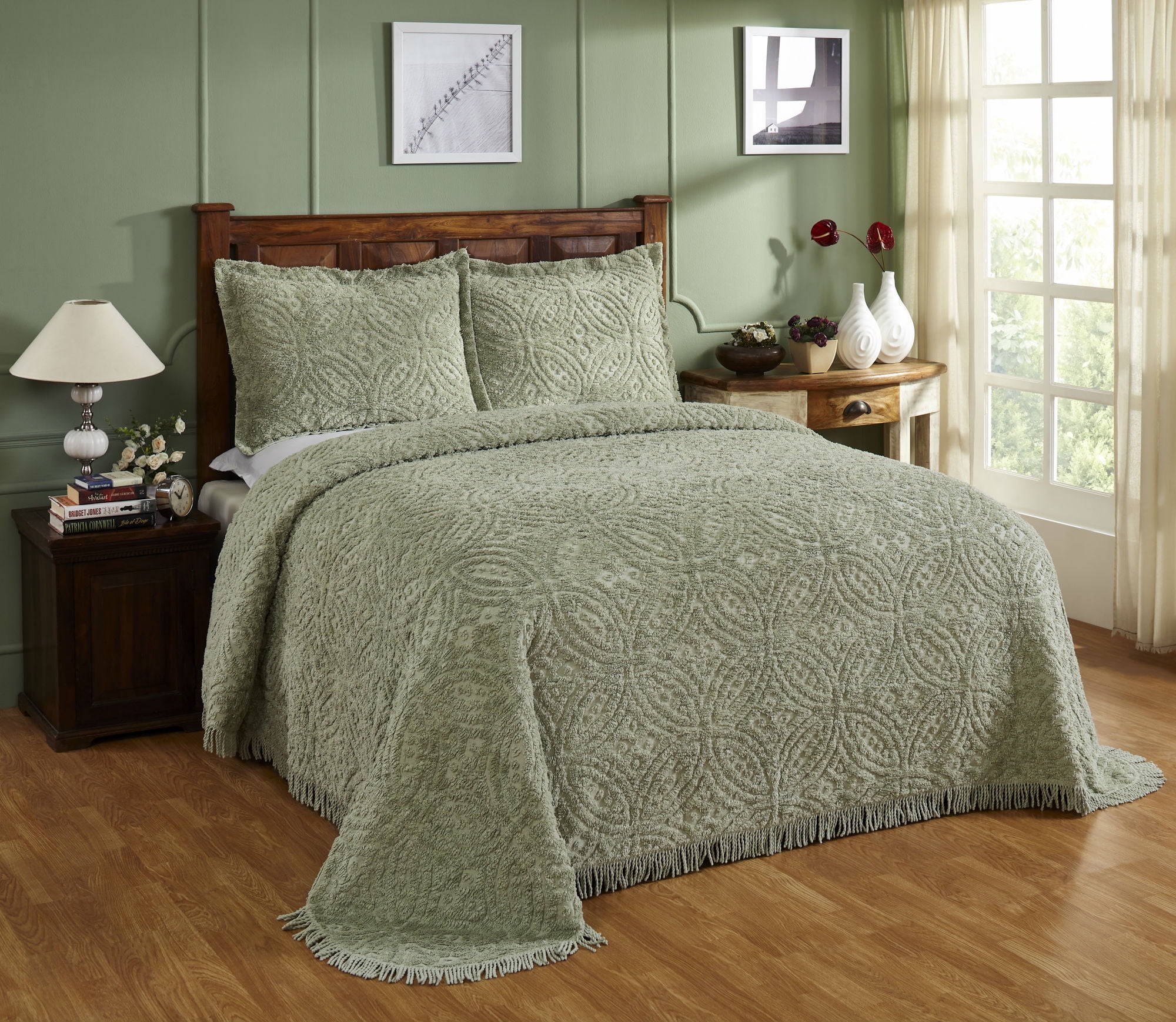 Better Trends Double Wedding Ring 100 Cotton Chenille Better Trends