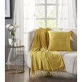 thumbnail image 1 of Better Trends Enrich Decorative & Throw Pillow, 100% Polyester, 2 Piece, Yellow, 1 of 7