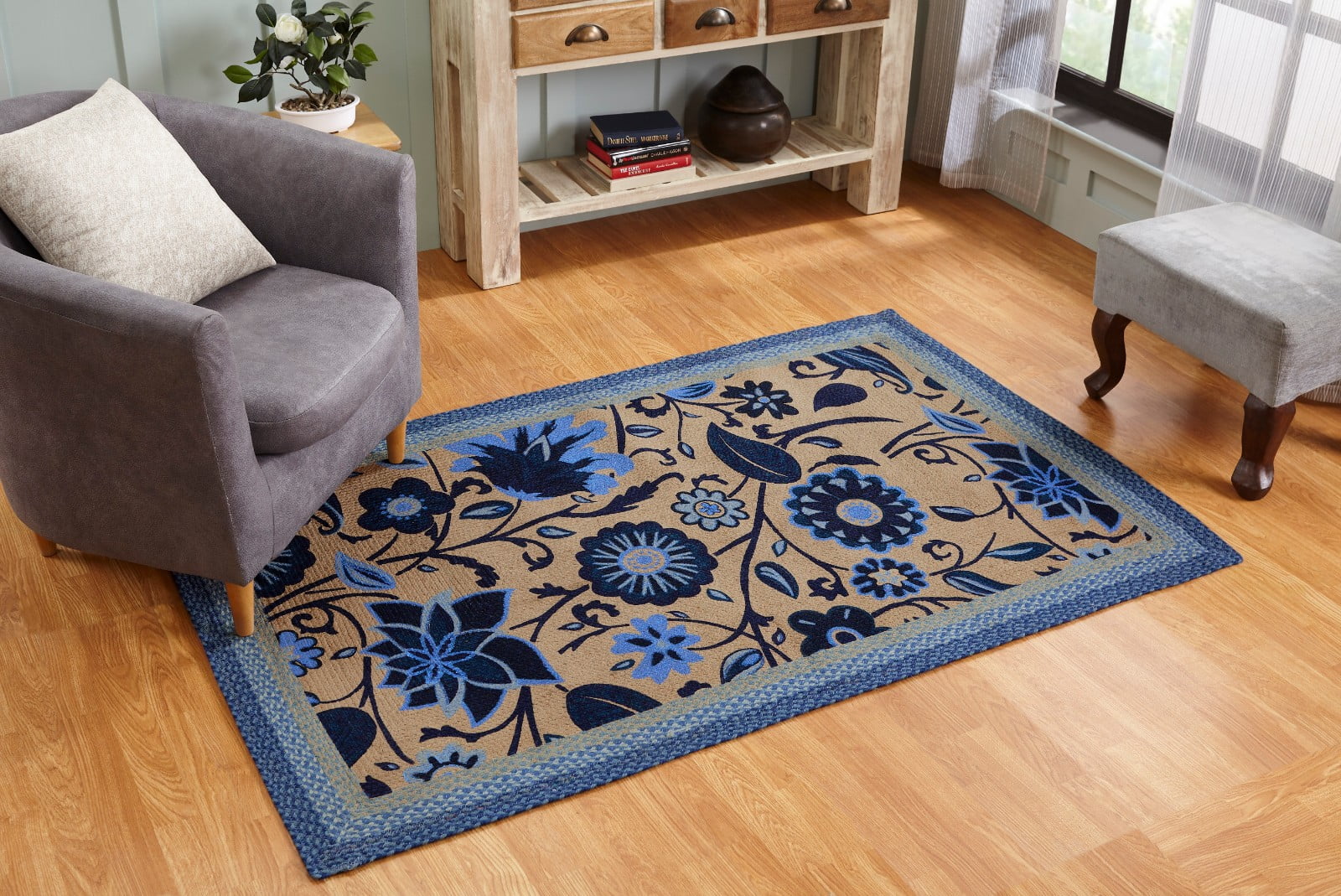 Better Trends Florina Braid Collection is Durable Mildew & Moisture