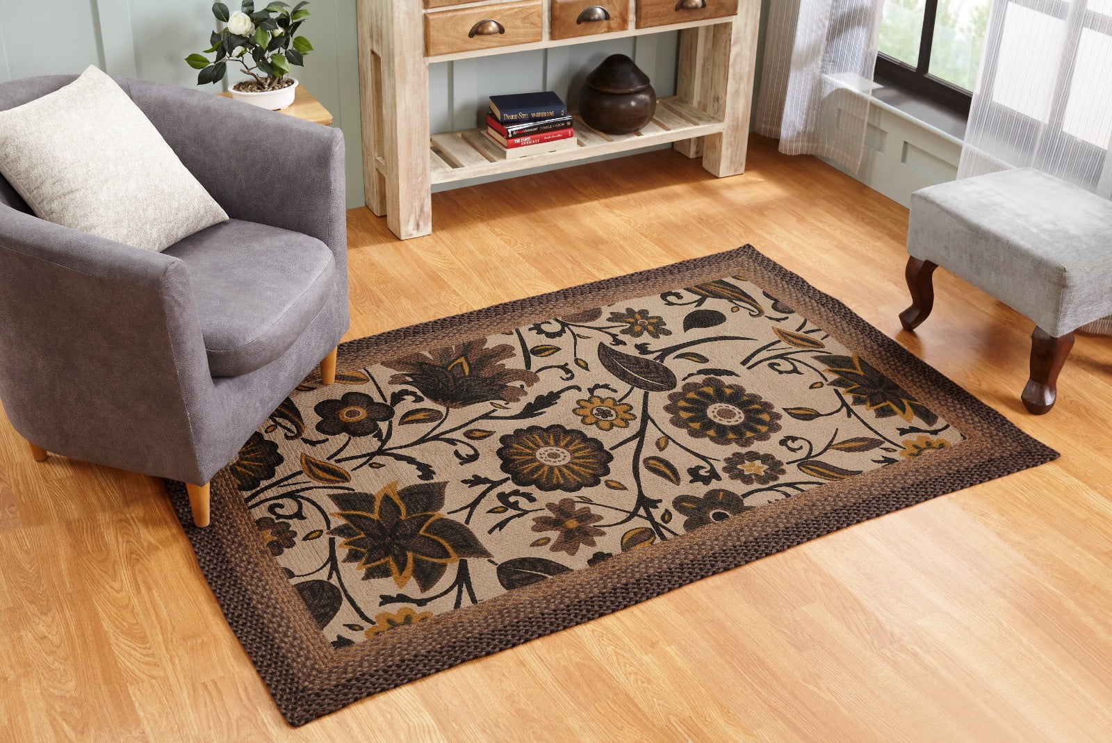 Better Trends Florina Braid Collection is Durable Mildew & Moisture