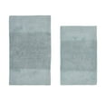 thumbnail image 1 of Better Trends 2 Piece Bathroom Rug Set, 100% Cotton, Extra Soft Tufted Bath Mat, Water Absorbent & Non Slip Bath Rug, (Blue) Granada Collection, 1 of 7
