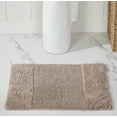 thumbnail image 1 of Better Trends 3 Piece Bathroom Rug Set, 100% Cotton, Extra Soft Tufted Bath Mat, Water Absorbent & Non Slip Bath Rug, (Beige) Granada Collection, 1 of 8