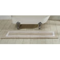 thumbnail image 1 of Better Trends 100% Cotton 20" x 60" Bathroom Runner Rug Extra Soft Water Absorbent Reversible Machine Washable Mat for Bathroom Floor, Laundry Room Hotel Multi Collection - Sand/White, 1 of 3