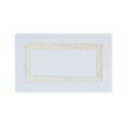 thumbnail image 1 of Better Trends Bathroom Rugs Mat 100% Cotton Soft Bath Rug Water Absorbent Reversible Washable for Bathroom Floor Decor, Laundry Room 21" x 34" Hotel Collection - White/Ivory, 1 of 6