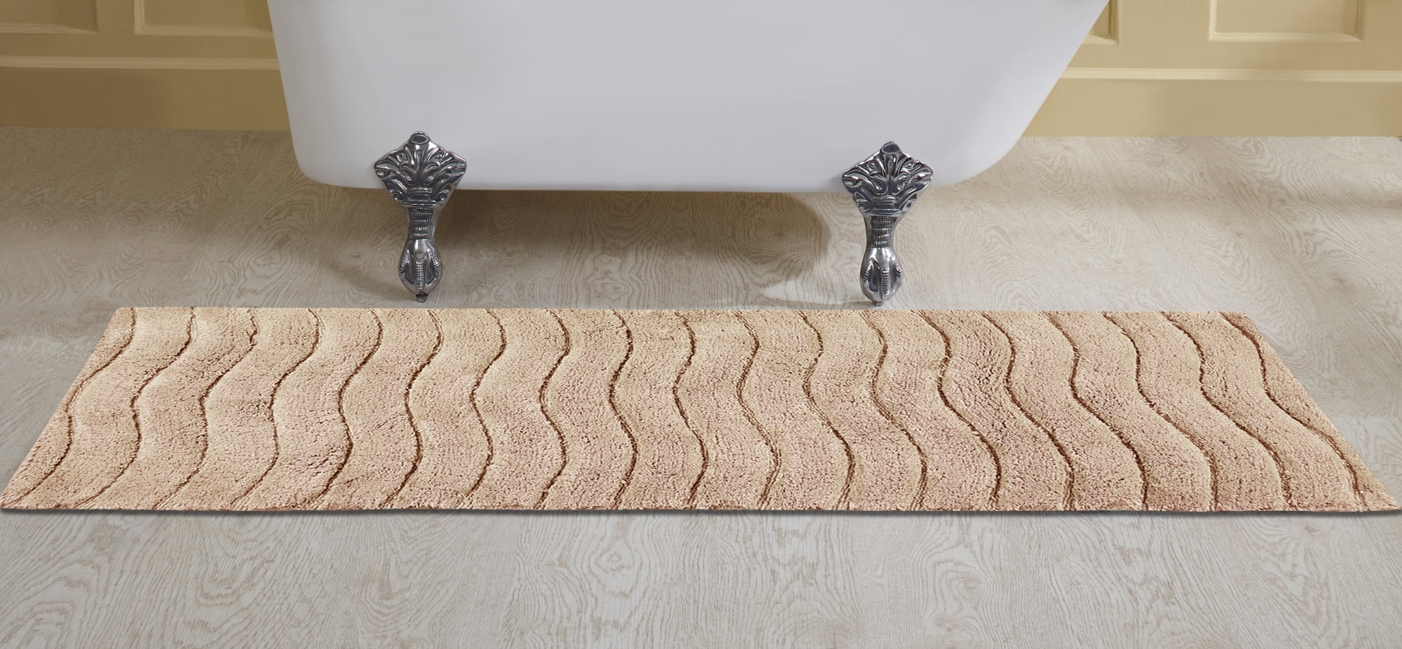 Indulgence 20" x 60" Bath Rug, Sand