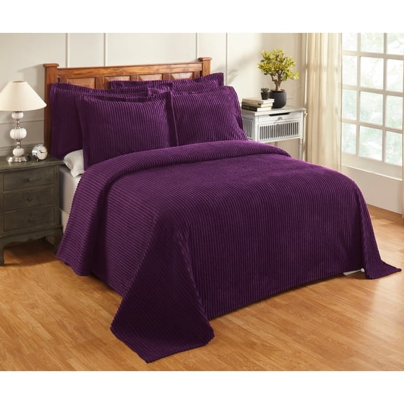 Better Trends Julian 100 Percent Cotton Tufted Chenille Bedspreads