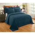 thumbnail image 1 of Better Trends Jullian Collection 100% Cotton Chenille Tufted Bedspread, Queen - Stripe Design, 1 of 5