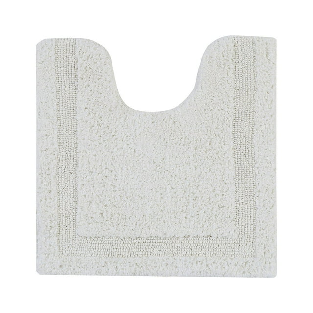 Better Trends Lux 100 Cotton 20" x 20" Bath Mat Rug Ivory