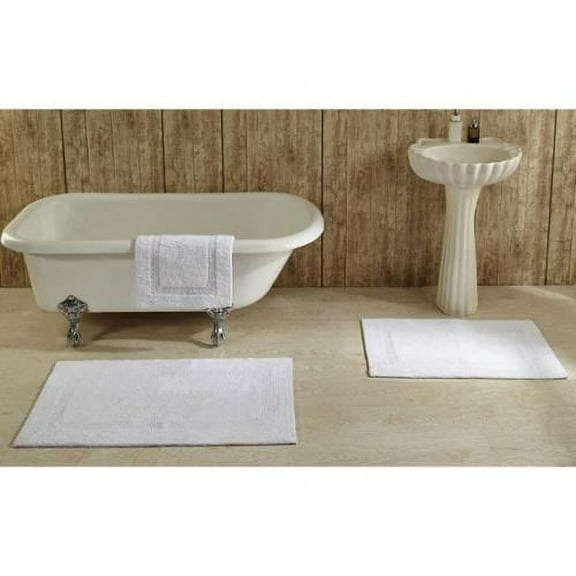 Better Trends Lux 100-percent Cotton Tufted Reversible Rug or Bath Mat by