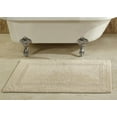 thumbnail image 1 of Better Trends 21" x 34" Premium Bathroom Rug Mat, 100% Cotton, Extra Soft Tufted Door Mat, Water Absorbent & Reversible Bath Mat (Sand) Lux Collection, 1 of 5