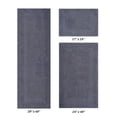 thumbnail image 1 of Better Trends Premium 3 Piece Bathroom Rug Set 100% Cotton, Extra Soft Tufted Bath Mat, Water Absorbent & Reversible Mat, Gray Lux Collection, 1 of 7