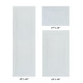 thumbnail image 1 of Better Trends Premium 3 Piece Bathroom Rug Set 100% Cotton, Extra Soft Tufted Bath Mat, Water Absorbent & Reversible Mat, White Lux Collection, 1 of 7