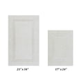 thumbnail image 1 of Better Trends Premium 2 Piece Bathroom Rug Set 100% Cotton, Extra Soft Tufted Bath Mat, Water Absorbent & Reversible Mat, Ivory Lux Collection, 1 of 6