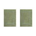 thumbnail image 1 of Better Trends Premium 2 Piece Bathroom Rug Set 100% Cotton, Extra Soft Tufted Bath Mat, Water Absorbent & Reversible Mat, Sage Lux Collection, 1 of 6