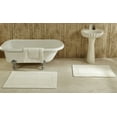 thumbnail image 1 of Better Trends 21" x 34" Premium Bathroom Rug Mat, 100% Cotton, Extra Soft Tufted Door Mat, Water Absorbent & Reversible Bath Mat (Ivory) Lux Collection, 1 of 5